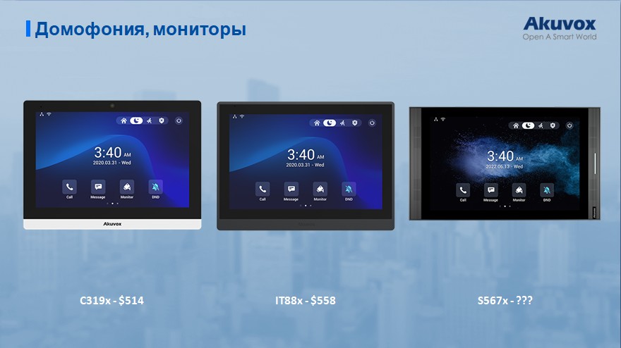 Monitory Akuvox 2